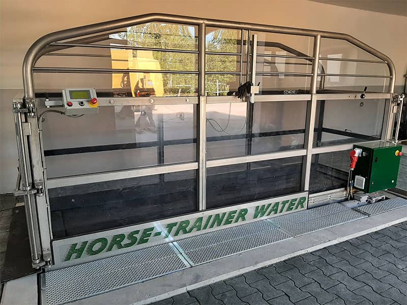Brunnenhof Sportpferde Wellness Horse Trainer Water